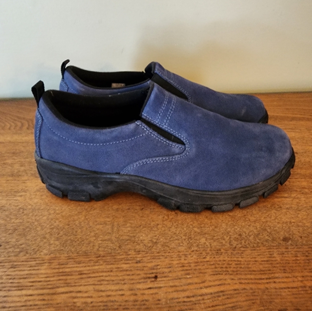 Land's End Suede Slip On Hiking Shoes - Picture 3 of 7